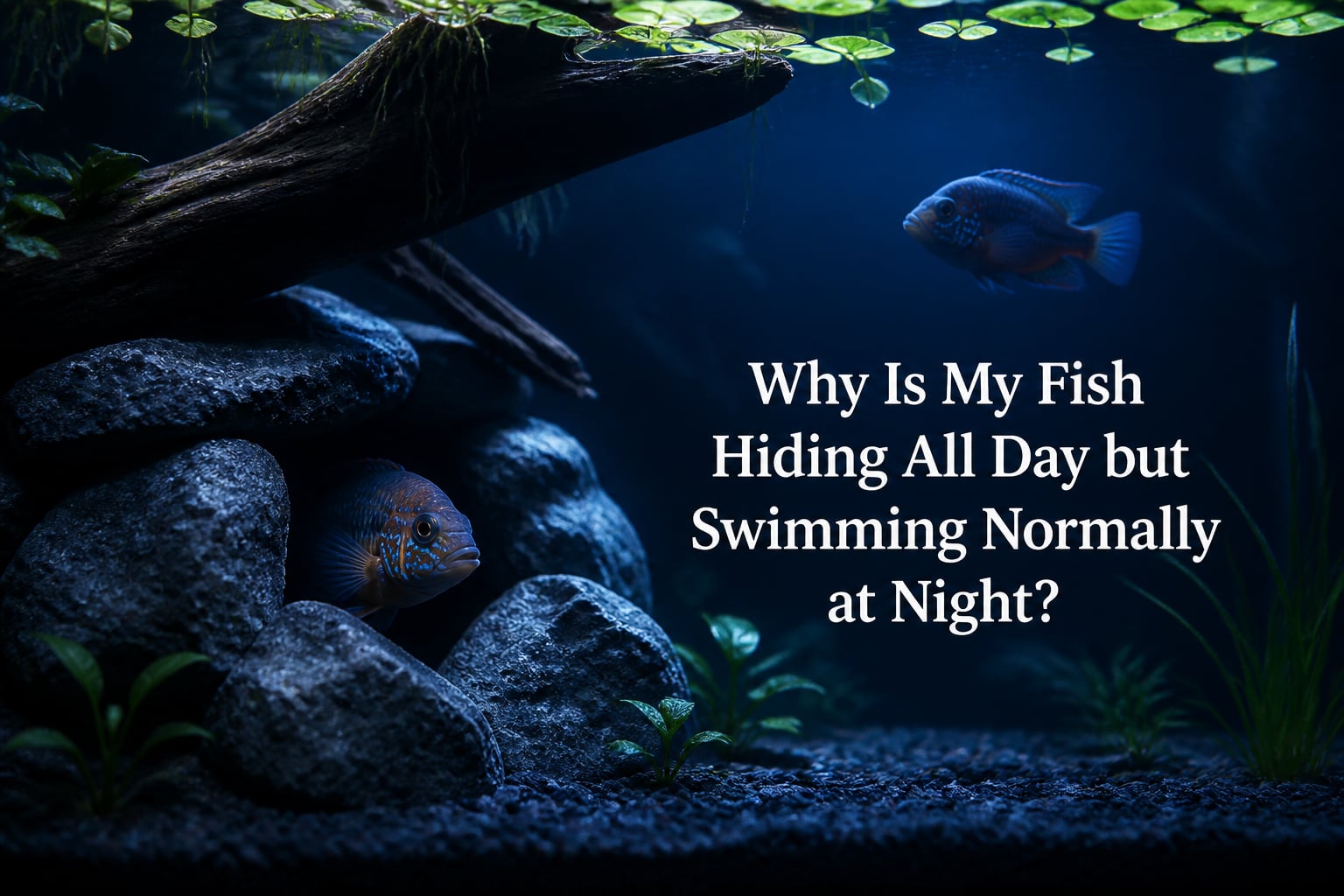 Why Is My Fish Hiding All Day but Swimming Normally at Night?