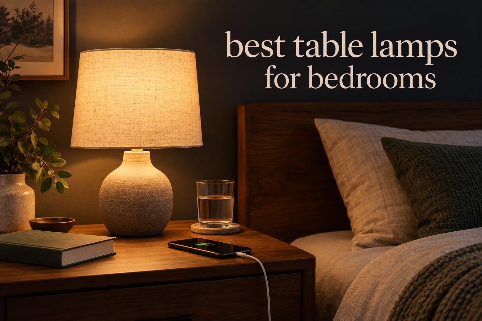 best table lamps for bedrooms