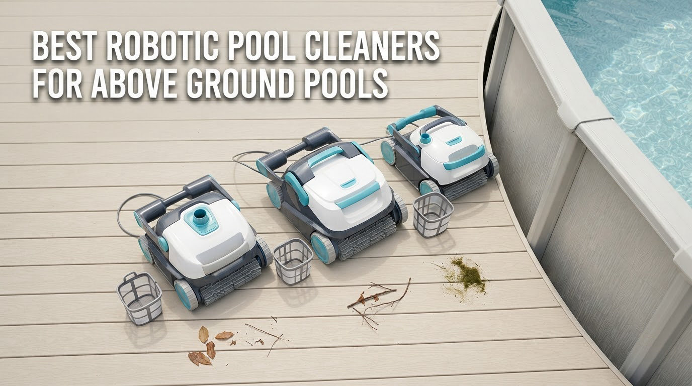 best robotic pool cleaners for above ground pools