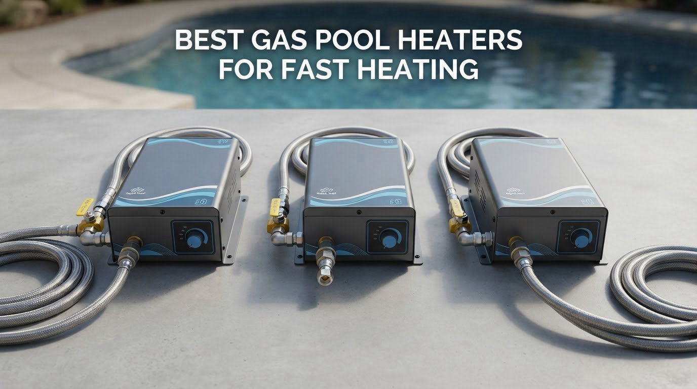 best gas pool heaters for fast heating