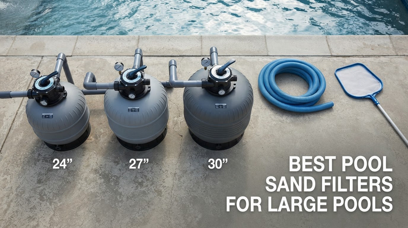 best pool sand filters for large pools