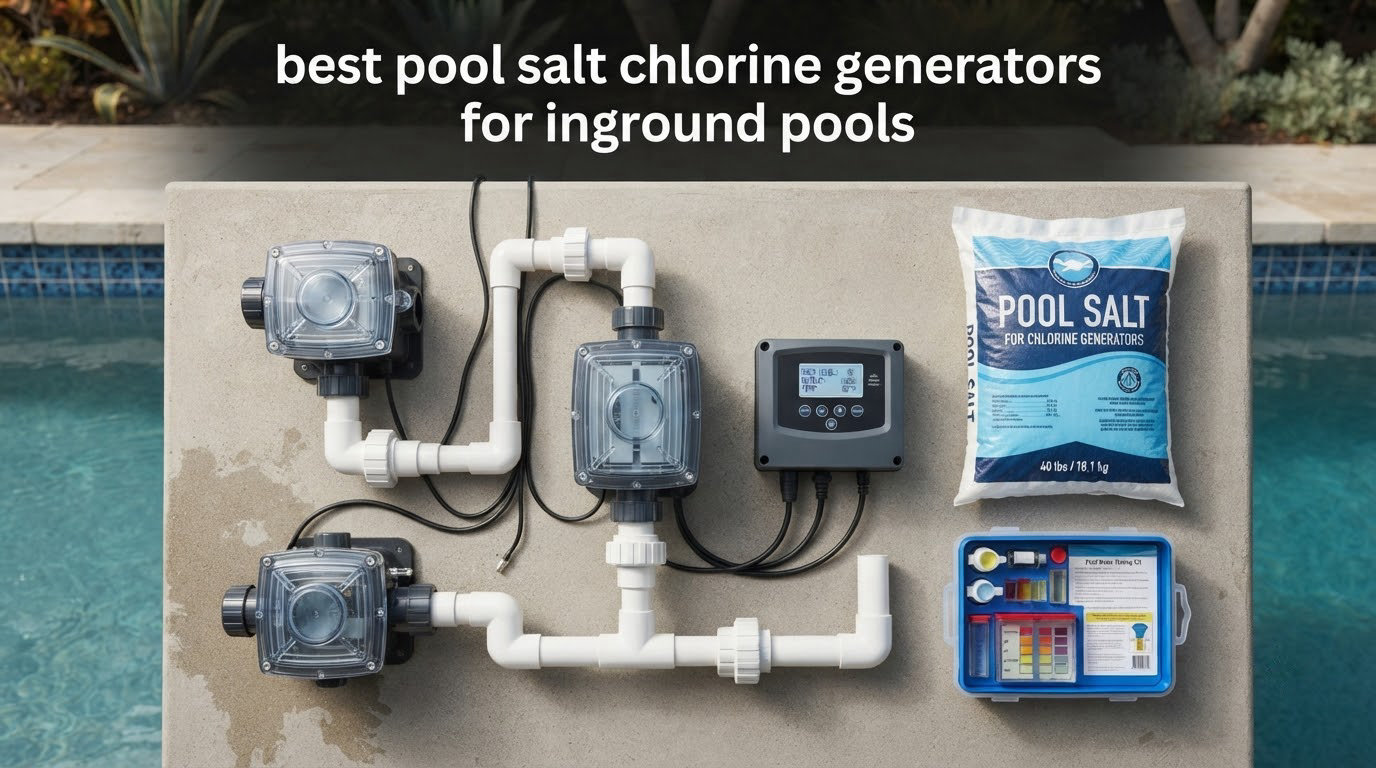 best pool salt chlorine generators for inground pools