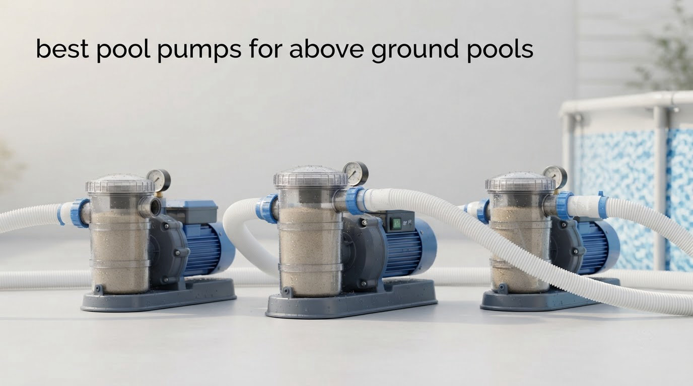 best pool pumps for above ground pools