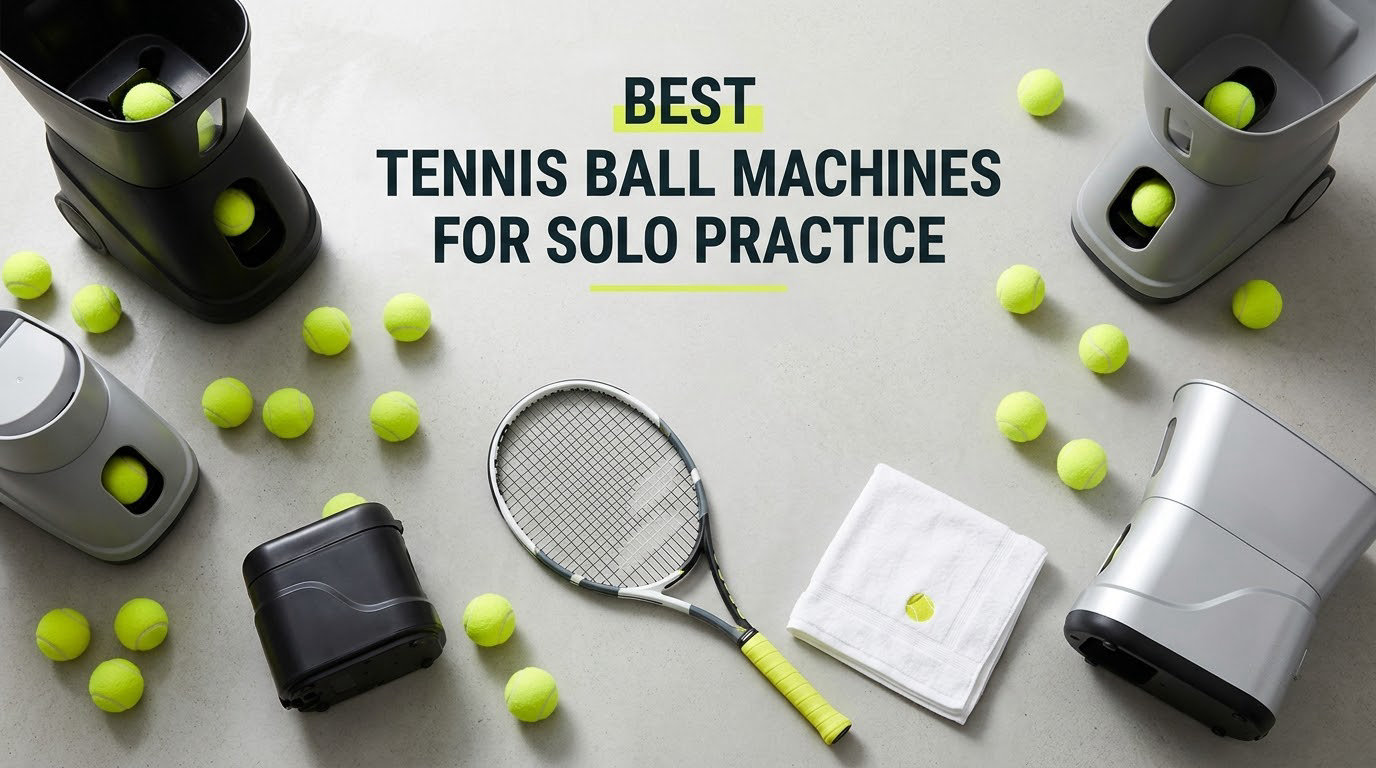 best tennis ball machines for solo practice