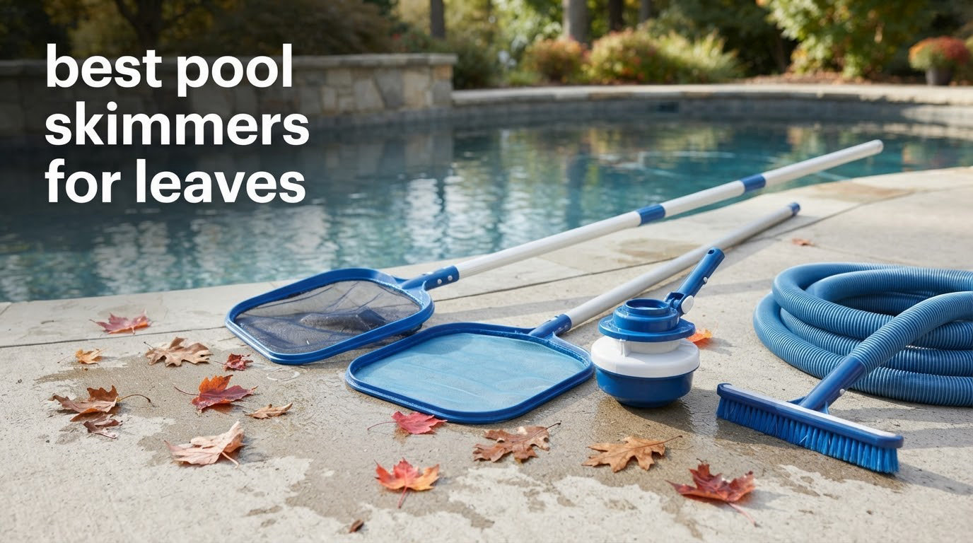 best pool skimmers for leaves