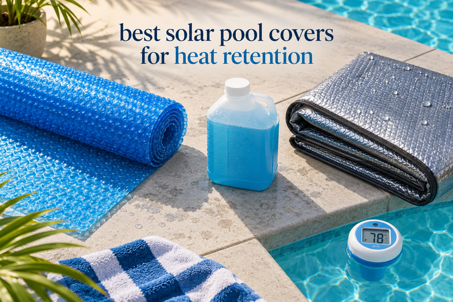 best solar pool covers for heat retention